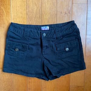 No Boundaries Black Shorts